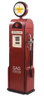 Metalen Gas station / Benzinepomp opbergkast, Ophalen of Verzenden, Nieuw, Vintage