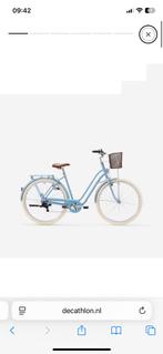 Fiets blauw decathlon elops xs 26 inch, Fietsen en Brommers, Fietsen | Meisjes, Ophalen, Zo goed als nieuw, 26 inch of meer