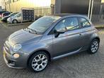 Fiat 500C 1.2 Lounge Sport Airco Cabriotop 6 mnd Garantie, Auto's, Fiat, Te koop, Zilver of Grijs, Geïmporteerd, 500C