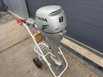 Honda 8PK 4-Takt Knuppel Langstaart Elektr., Watersport en Boten, Gebruikt, Honda, Wfwatersport@botenverhuurhoorn.nl, Benzine