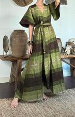 Prachtige seventies stijl designerjurk  vib wauw, Maat 38/40 (M), Overige typen, Zwart, Ophalen of Verzenden