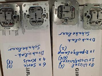 GIRA Drukvlakschakelaars beschikbaar voor biedingen
