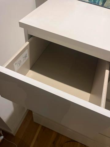 Ikea MALM ladekast 123x80 cm - 6 lades - afbeelding 4