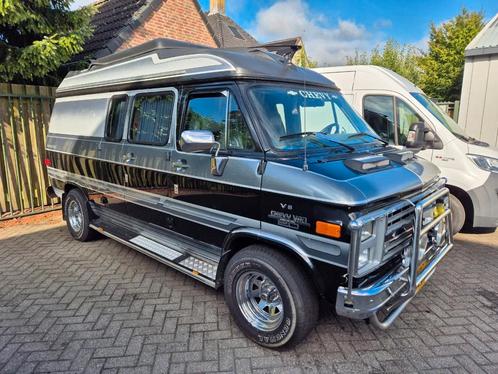 Chevrolet CAMPER CHEVY VAN 20D GLOBEMASTER V8 Diesel autom., Caravans en Kamperen, Campers, Bedrijf, Overige merken, Diesel