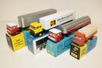 Lion Toys Lion car 4 vrachtwagens met doos in mooie staat, Ophalen of Verzenden, Zo goed als nieuw, Bus of Vrachtwagen, Lion Toys