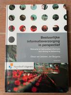 Bestuurlijke informatieverzorging in perspectief, Boeken, Nieuw, Oscar van Leeuwen; Jon Bergsma, Alpha, HBO