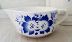 Sauskom, blauw spuitdecor, St Amand, décor 4016, Antiek en Kunst, Antiek | Servies los, Ophalen of Verzenden