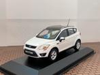 Ford Kuga 2008 White Mk1 Minichamps 1:43, Ophalen of Verzenden, Zo goed als nieuw, Auto, MiniChamps