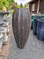 Hele grote geglazuurde/gebrande pot 125 cm hoog., Tuin en Terras, Ophalen, Rond, Nieuw, Overige materialen