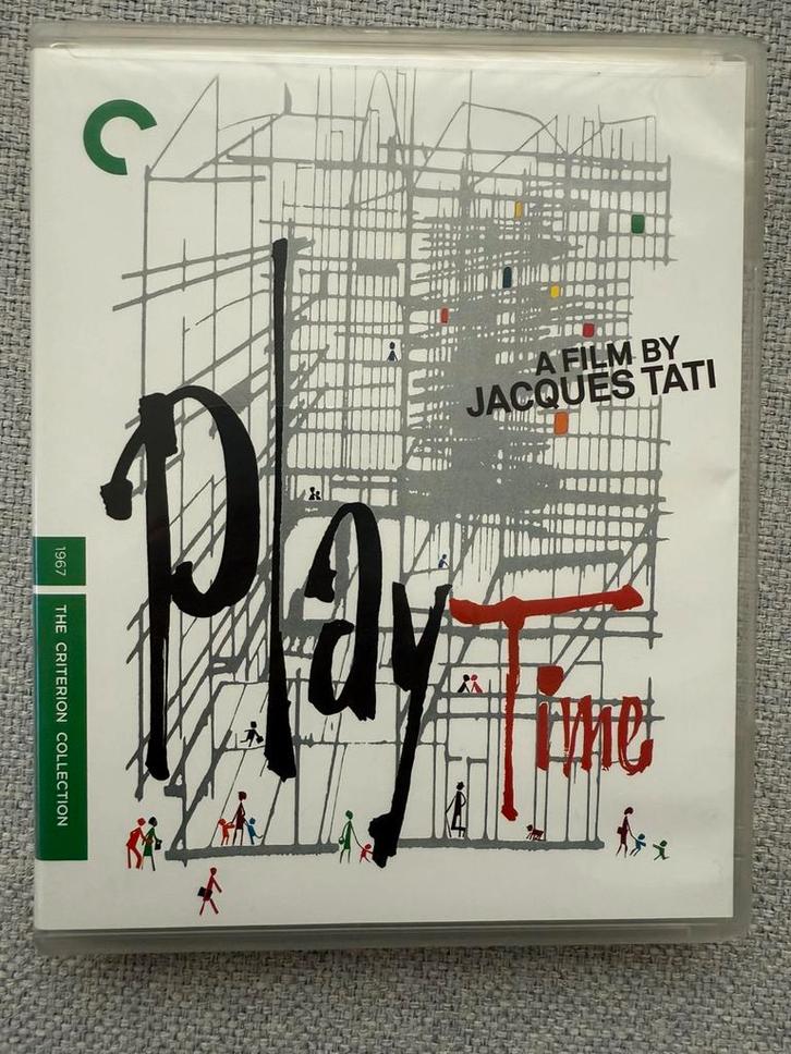 The Criterion Collection Playtime van Jacques Tati, Cd's en Dvd's, Blu-ray, Zo goed als nieuw, Filmhuis, Ophalen of Verzenden