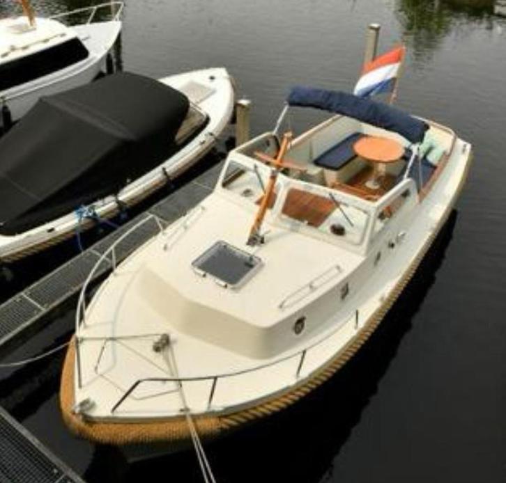 ONJ Werkboot 770 WS, Watersport en Boten, Motorboten en Motorjachten, Gebruikt, Polyester, 6 tot 9 meter, Diesel, Binnenboordmotor