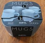 Gusta Mugs - Set van 4 Nieuw, Keramiek, Nieuw, Ophalen of Verzenden, Overige stijlen