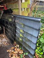 Dakpanplaten, Doe-het-zelf en Verbouw, Dakpannen en Dakbedekking, Gebruikt, Zwart, 15 m² of meer, Metaal