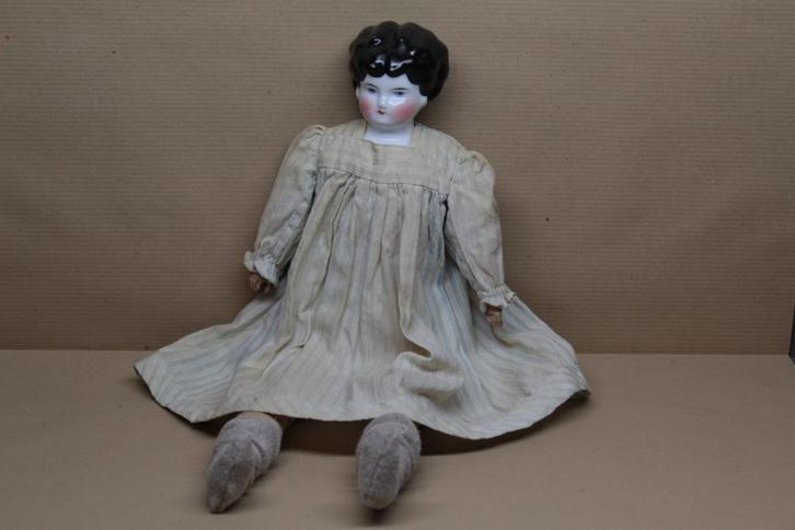 Antieke pop geheel origineel, Verzamelen, Poppen, Gebruikt, Pop, Ophalen of Verzenden