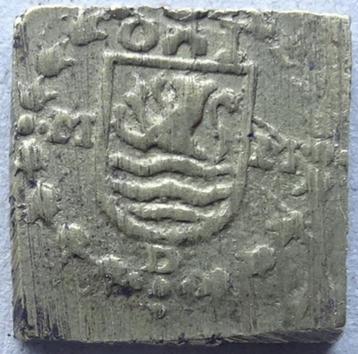 Muntgewicht uit Middelburg. Zeeland. Te koop gevraagd. beschikbaar voor biedingen