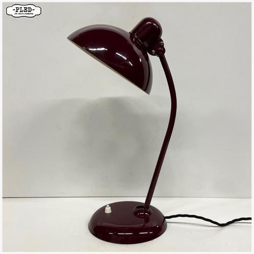 Kaiser iDell bureaulamp 6556, bordeaux rood, Bauhaus, Huis en Inrichting, Lampen | Tafellampen, Gebruikt, Minder dan 50 cm, Metaal