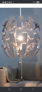 IKEA PS 2014Hanglamp, wit/zilverkleur, 52 cm, Huis en Inrichting, Lampen | Vloerlampen, Ophalen, Zo goed als nieuw, Minder dan 100 cm