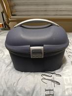 Samsonite Beautycase - blauw, Gebruikt, Blauw, Met spiegeltje(s), Ophalen of Verzenden