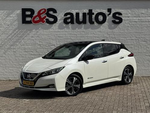 Nissan LEAF Tekna 40 kWh Leder Camera Carplay Adaptive cruis, Auto's, Nissan, Bedrijf, Te koop, Leaf, 360° camera, ABS, Adaptive Cruise Control