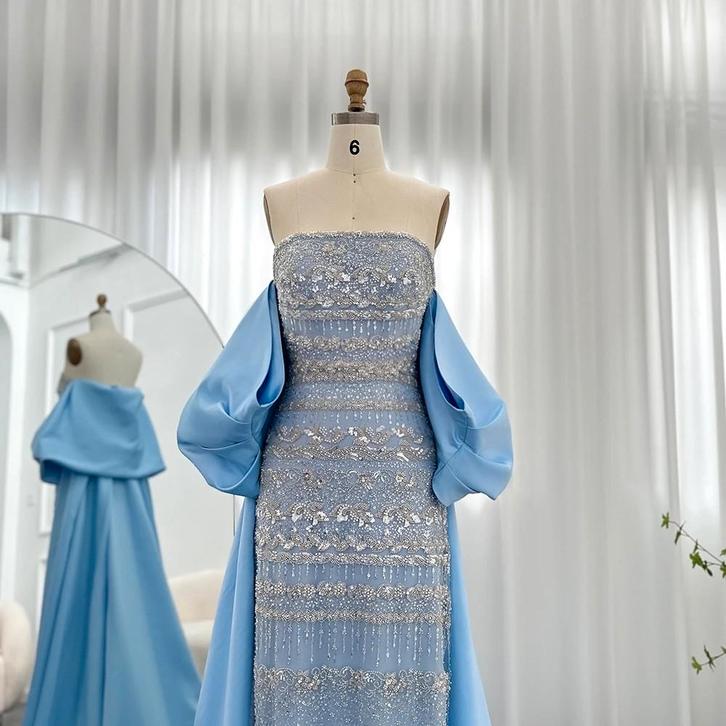 Galajurk feestjurk avondjurk cocktailjurk 36, Kleding | Dames, Gelegenheidskleding, Zo goed als nieuw, Galajurk, Maat 36 (S), Blauw