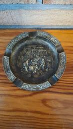 Antieke koperen sierlijke asbak, Verzamelen, Ophalen of Verzenden, Zo goed als nieuw, Asbak