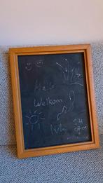 Zelfgemaakt krijtbord, Ophalen, Gebruikt