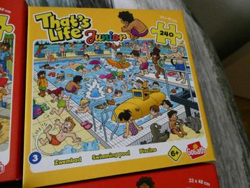 thats life junior puzzels nr 3 -4 -6-7-8 beschikbaar voor biedingen