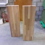 houten blokken sokkel zuil 27x11,5x90cm verlijmd hardhout, Ophalen, Nieuw