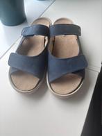 Wolky slippers 42, Ophalen of Verzenden, Zo goed als nieuw, Blauw