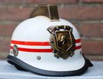 Brandweerhelm brandweer Nederland Rotterdam Kraaijer, Verzamelen, Ophalen of Verzenden, Landmacht, Nederland, Embleem of Badge