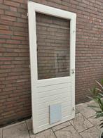 Achterdeur 211.5 x 92, Doe-het-zelf en Verbouw, Deuren en Horren, Gebruikt, Ophalen of Verzenden, Buitendeur, 200 tot 215 cm