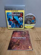 Uncharted 2 (PS3 Platinum) Among Thieves, Avontuur en Actie, 1 speler, Ophalen of Verzenden, Zo goed als nieuw