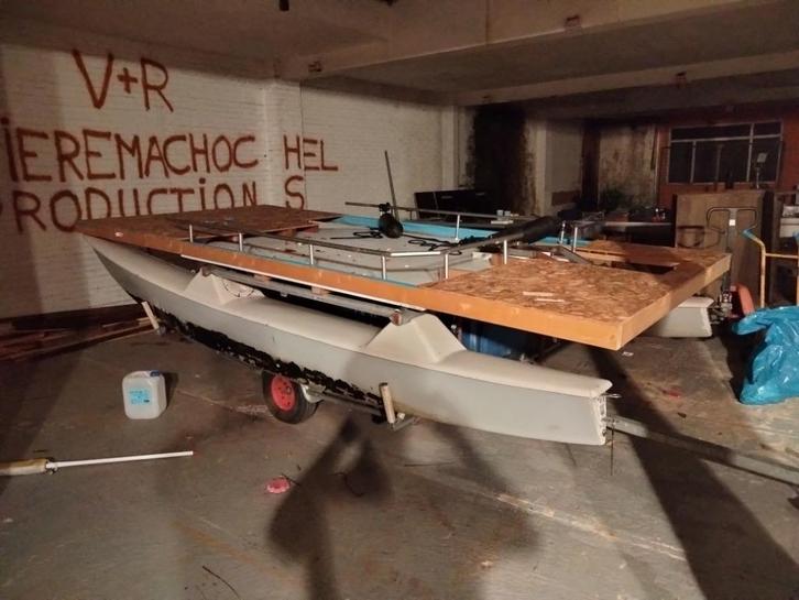 vlot-funboot, Watersport en Boten, Accessoires en Onderhoud, Gebruikt, Overige typen, Ophalen
