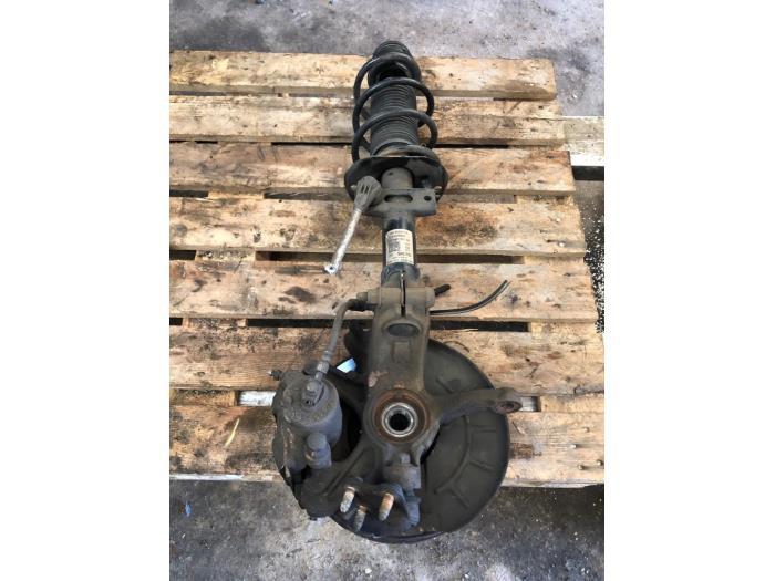 Schokdemperpoot rechts-voor van een Volkswagen UP, Gebruikt, -, Volkswagen, -