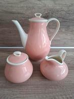 Koffiepot en roomstel Keralux Boch Freres Belgium vintage, Antiek en Kunst, Ophalen of Verzenden