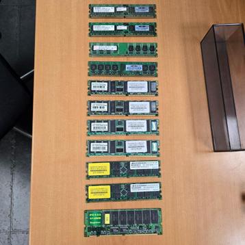 11x RAM Geheugen geheugenkaarten memory diverse 1 koop beschikbaar voor biedingen