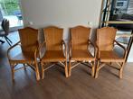 4 vintage stoelen, Huis en Inrichting, Stoelen, Ophalen, Zo goed als nieuw, Vijf, Zes of meer stoelen