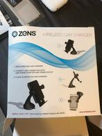 Nieuwe ZENS draadloos auto oplader met standaard - zwart, Telecommunicatie, Mobiele telefoons | Telefoon-opladers, Ophalen of Verzenden