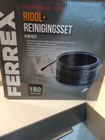 Riool reinigingsset (Q1W1523). 15 meter flexibele slang,., Ophalen of Verzenden, Zo goed als nieuw