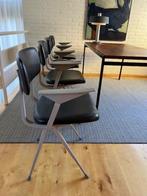 Pastoe tafel Braakman + 4 Result Ahrend De Cirkel, Huis en Inrichting, Stoelen, Ophalen, Gebruikt, Zwart, Rietveld