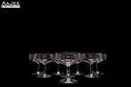 8 x Royal Leerdam - Champagne coupe - Aristo - A.D. Copier, Verzamelen, Glas en Borrelglaasjes, Ophalen of Verzenden, Zo goed als nieuw