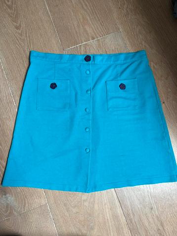 Alijn rokje Who’s That Girl WTG turquoise Maat M beschikbaar voor biedingen