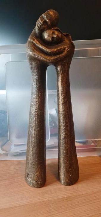 Beeld "geliefden" Geert Kunen, Antiek en Kunst, Kunst | Beelden en Houtsnijwerken, Ophalen of Verzenden