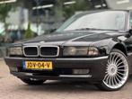 BMW 7-serie 728iL, Auto's, BMW, Achterwielaandrijving, Gebruikt, Zwart, 1675 kg