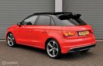 Audi A1 Sportback 1.4 TFSI 122PK S-LINE/S-TRONIC/PANO/KEYLES, Auto's, Euro 5, A1, Zwart, 4 cilinders