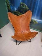 Gebruikte vlinderstoel, Huis en Inrichting, Stoelen, Ophalen, Gebruikt, Bruin, Vintage