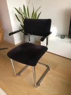 Van Gispe stoeltje namaak., Huis en Inrichting, Stoelen, Ophalen, Gebruikt, Zwart, Eén