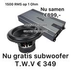 MONSTRO-D5000 + GRATIS AURA VENOM-15, Ophalen of Verzenden, Niet ingevuld, Niet ingevuld, Niet ingevuld