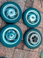 Piaggio Fly/New Fly Voor & achterwiel met goede band €35,-, Ophalen, Gebruikt