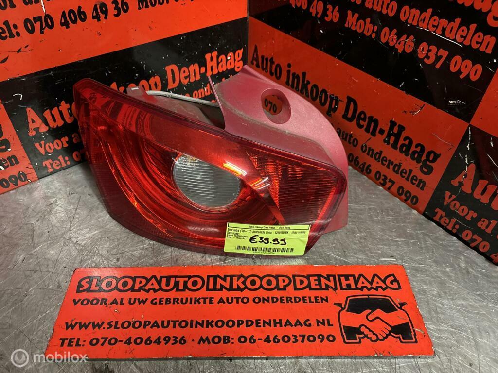 Seat Ibiza ('08-'17) Achterlicht Links | 6J4945095K |, Auto-onderdelen, Verlichting, Ophalen of Verzenden, Gebruikt, Seat